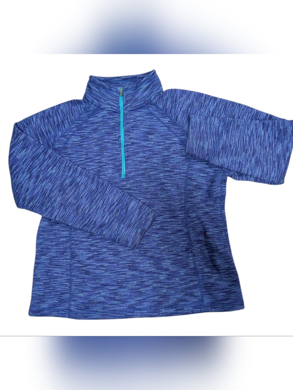 Tek Gear Green and Navy Athletic Pullover Women's XL